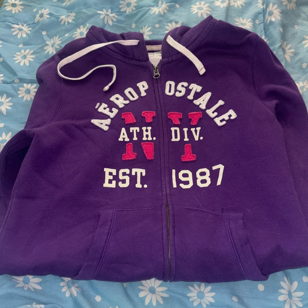 Purple women’s XL Aeropostale hoodie